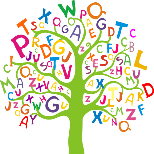 Letters tree for toddlers